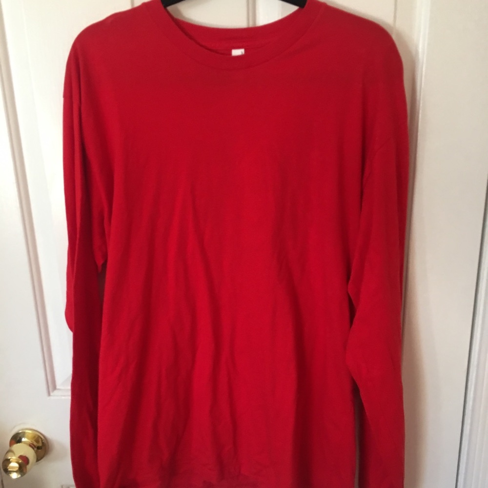 American Apparel long sleeve t shirt